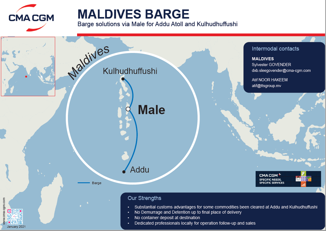 Maldives Barge